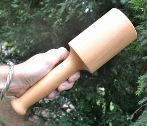 WOODEN CARPENTERS MALLET, SMALL - CRAFTSMAN TOOLS, ACESSORY{% if kategorie.adresa_nazvy[0] != zbozi.kategorie.nazev %} - BUSHCRAFT, LIVING HISTORY, CRAFTS{% endif %}