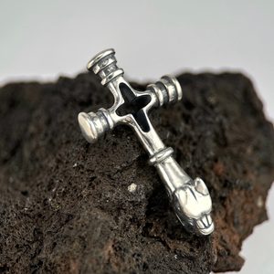 FENRIR - islandais loup croix, argent