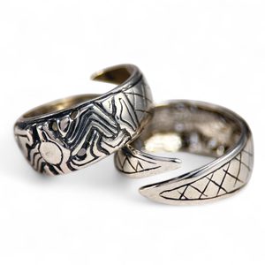 VIKING RING FROM NORWAY, silver 925