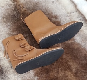 GEIR, LEATHER VIKING SHOES - VIKING, SLAVIC BOOTS{% if kategorie.adresa_nazvy[0] != zbozi.kategorie.nazev %} - SHOES, COSTUMES{% endif %}