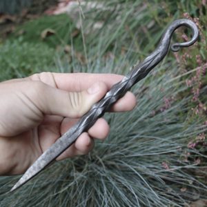 MEDIEVAL SKEWER HAND FORGED, IRON - FORGED PRODUCTS{% if kategorie.adresa_nazvy[0] != zbozi.kategorie.nazev %} - SMITHY WORKS, COINS{% endif %}