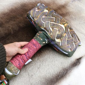 THOR'S HAMMER FOR PILLOWFIGHT WARRIORS - WOODEN SWORDS AND ARMOUR{% if kategorie.adresa_nazvy[0] != zbozi.kategorie.nazev %} - WEAPONS - SWORDS, AXES, KNIVES{% endif %}