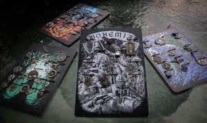 THE MIDDLE AGES - AMULETS 12 pieces and a presentation BOARD, discounted set