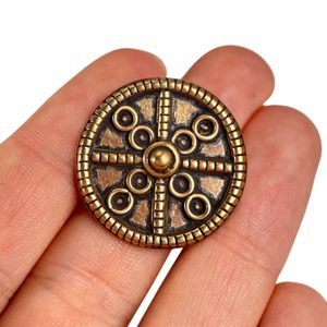 Cercle de soleil, oppidum Zavist, pendentif celtique, bronze