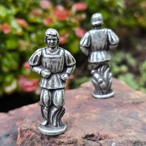 PAYSAN, figurine, zinc