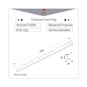 TI1204 TITANIUM TENT PEG - ÉQUIPEMENT EN TITANE{% if kategorie.adresa_nazvy[0] != zbozi.kategorie.nazev %} - BUSHCRAFT{% endif %}