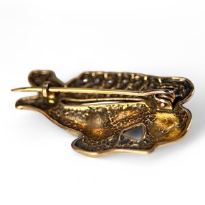 Scythian Stag Brooch - bronze