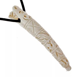 Viking dragon, pendant or button