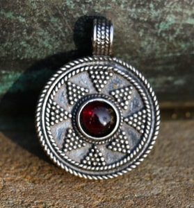 LADOGA, Viking Pendant, sterling silver