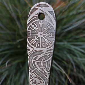 VENGEANCE ETCHED THROWING KNIFE WITH VEGVÍSIR - 1 PIECE - SHARP BLADES - THROWING KNIVES{% if kategorie.adresa_nazvy[0] != zbozi.kategorie.nazev %} - WEAPONS - SWORDS, AXES, KNIVES{% endif %}