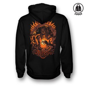 SVAROG - Blacksmith Heavenly, Dieu Slave, Sweat à capuche, Zip-Up Hoodie