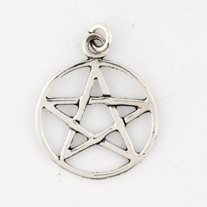 PENTAGRAM, SILVER PENDANT, AG 925, SMALL - PENDANTS{% if kategorie.adresa_nazvy[0] != zbozi.kategorie.nazev %} - SILVER JEWELLERY{% endif %}