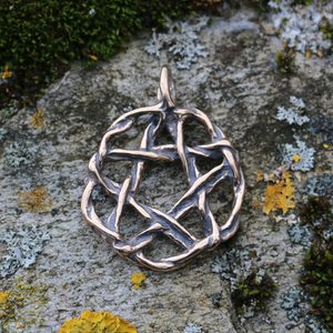 PENTACLE, BRONZE PENDANT - ANHÄNGER, HALSKETTEN{% if kategorie.adresa_nazvy[0] != zbozi.kategorie.nazev %} - SCHMUCKSTÜCKE{% endif %}