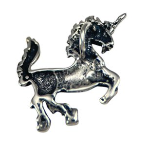 UNICORN, silver pendant