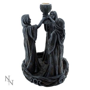 MOTHER, MAIDEN & CRONE INCENSE BURNER - FIGURINES, LAMPES{% if kategorie.adresa_nazvy[0] != zbozi.kategorie.nazev %} - DÉCORATIONS D'INTÉRIEUR{% endif %}