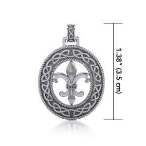 FLEUR DE LIS, CELTIC KNOTS, AG 925, 12 G - PENDANTS{% if kategorie.adresa_nazvy[0] != zbozi.kategorie.nazev %} - SILVER JEWELLERY{% endif %}