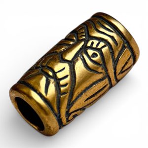 VIKING BEARD RING, bronze