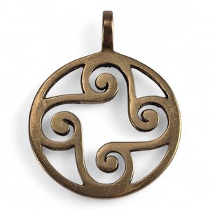 Sun Symbol- Hallstatt, bronze pendant