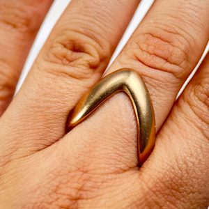 Celtic Ring, Boii, direct replica cast from the original, bronze