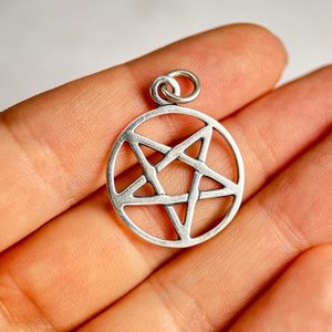 Baphomet, pendentif d'argent