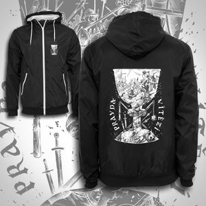 Truth wins - the Hussites. Hooded jacket