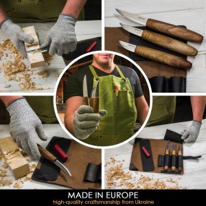 Set de couteaux à découper - Premium, noyer, S19X