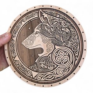 Nordic Wolf, luxury box for torc necklaces