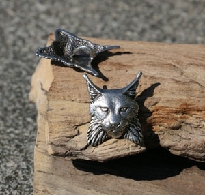 LYNX, pendant, tin