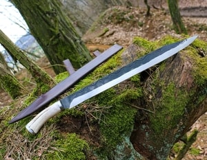 DAGUR, FORGED VIKING SCRAMASAX - SAEX KNIVES, SCRAMASAX{% if kategorie.adresa_nazvy[0] != zbozi.kategorie.nazev %} - WEAPONS - SWORDS, AXES, KNIVES{% endif %}