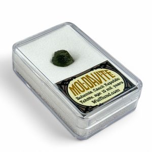 MOLDAVITE Raw Stone from the Czech Republic cca 0,6 g