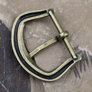 MEDIEVAL BELT BUCKLE 25mm, zinc, ant. brass