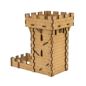 Medieval tower - playing for dice
