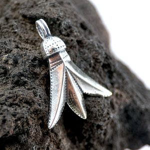 Cigale, pendentif romain-germanique, argent 925/1000