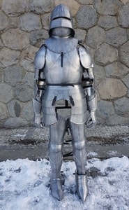 PLATE ARMOUR - ALUMINIUM - FOR FILMMAKERS - SUITS OF ARMOUR{% if kategorie.adresa_nazvy[0] != zbozi.kategorie.nazev %} - ARMOUR HELMETS, SHIELDS{% endif %}