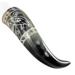 Huginn and Muninn, drinking horn 0,3 L