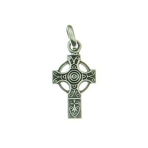 CELTIC CROSS, small silver pendant Ag 925