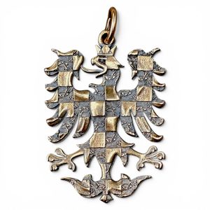 Pendentif l'aigle de Moravie, en bronze
