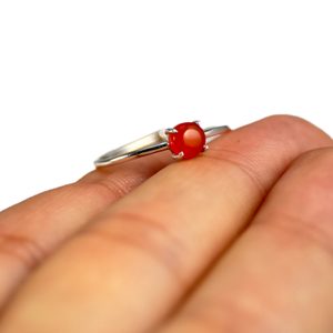 YENNEFER, ring, carnelian silver 925/1000