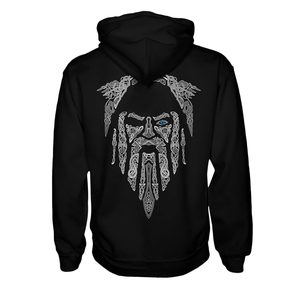 ODIN, Viking Zipped Hoodie