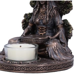 Celtic Goddess Danu 12,5 cm, candlestick