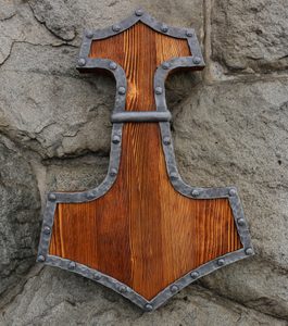 THOR'S HAMMER, WALL DECORATION - FORGED IRON HOME ACCESSORIES{% if kategorie.adresa_nazvy[0] != zbozi.kategorie.nazev %} - SMITHY WORKS, COINS{% endif %}