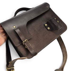 Leather Paleontology / Geology Bag