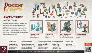 Dungeons & Lasers: Ancient Ruins Scatter Terrain