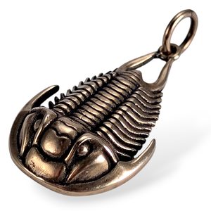 Trilobit-Anhänger aus Bronze