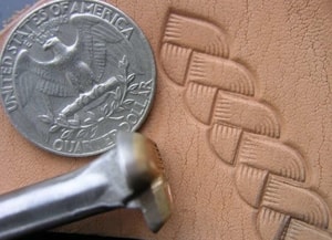 BRAID, leather stamp