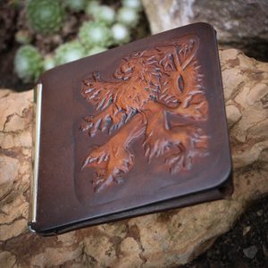 BOHEMIAN LION leather wallet