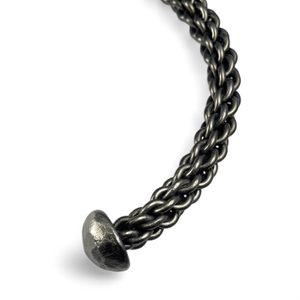 HAND FORGED and BRAIDED STEEL TORC