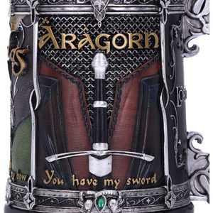 LORD OF THE RINGS THE FELLOWSHIP TANKARD 15.5CM - LORD OF THE RING{% if kategorie.adresa_nazvy[0] != zbozi.kategorie.nazev %} - LICENSED MERCH - FILMS, GAMES{% endif %}