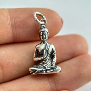 BUDDHA, Chakra-Anhänger, Ag 925
