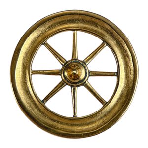 TARANIS WHEEL, bronze Celtic replica